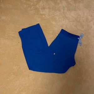 Figs Royal Blue Scrub Pants Women’s Medium